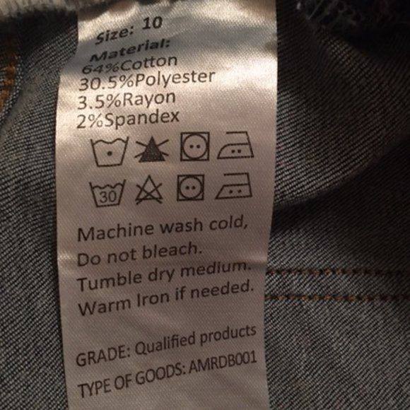 DB Short with Sides Zippers - Picture 16 of 16